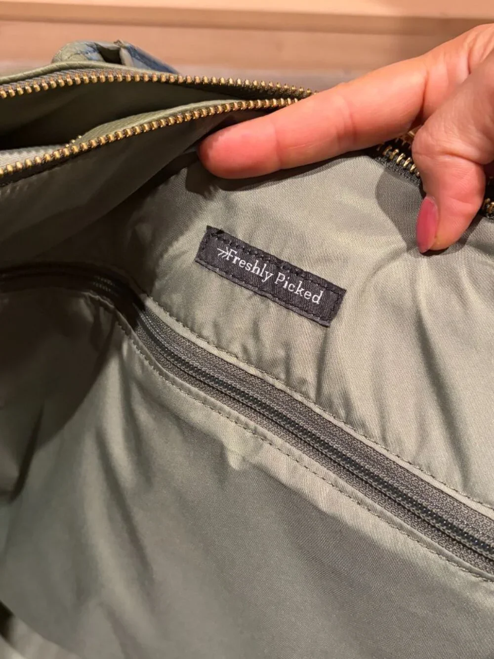 NEW Never used Freshly Picked Fig Classic Weekender in discountinued color